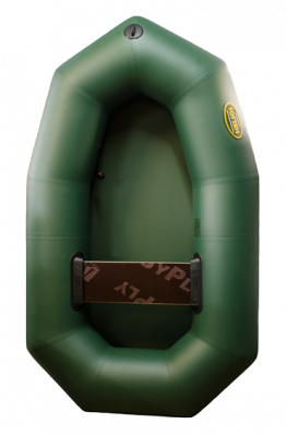 Лодка с веслами Гелиос 19 (зеленый)