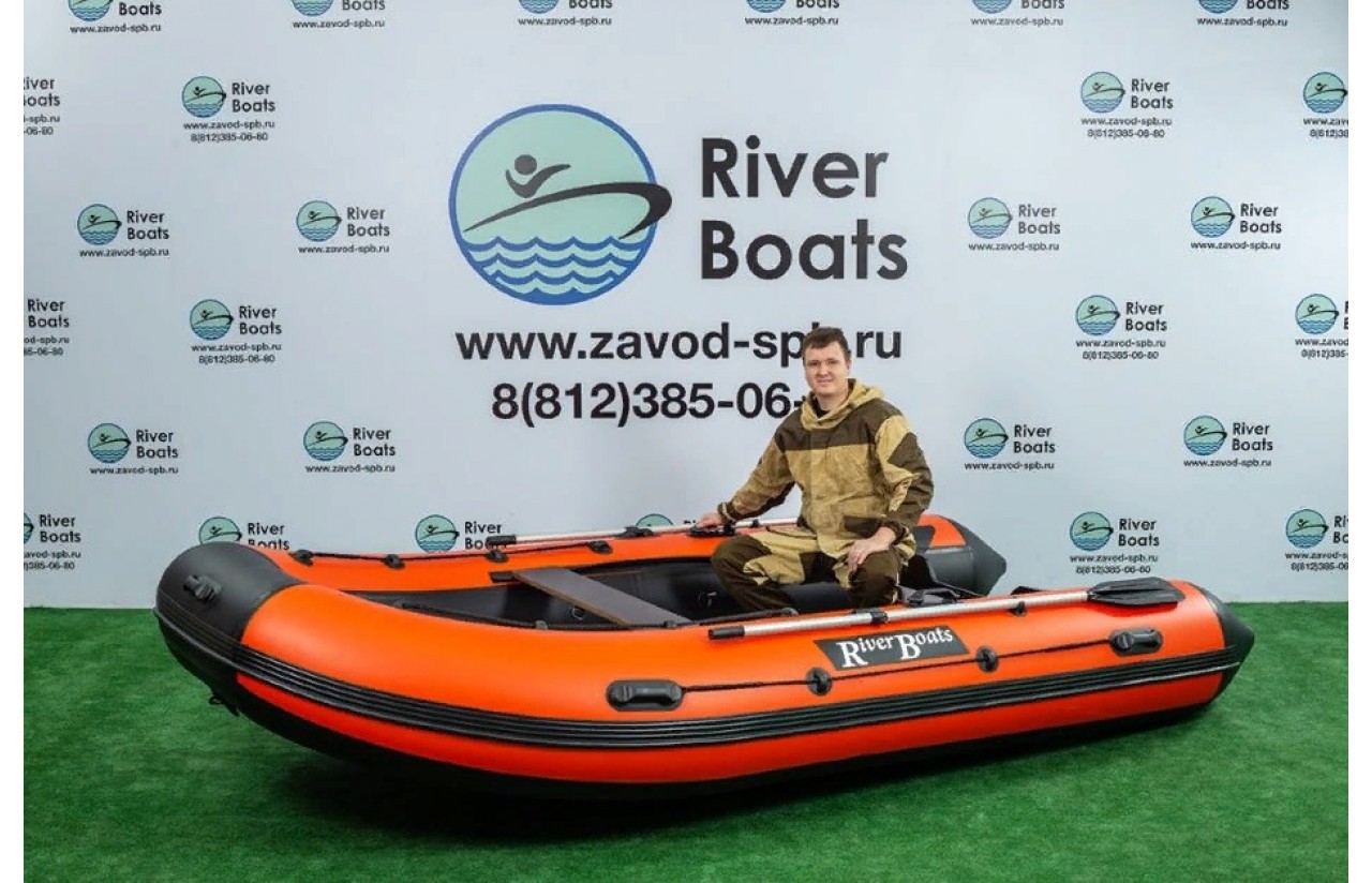 RiverBoats RB 390 Киль + алюминиевый пол