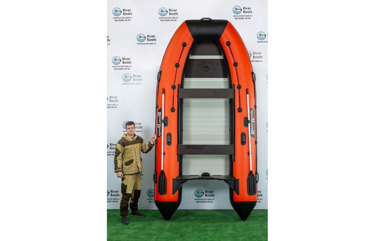 RiverBoats RB 390 Киль + алюминиевый пол