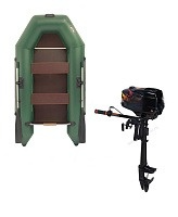 Комплект лодка Победа 240 и мотор 3.5